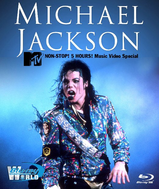 M1798.MTV Michael Jackson NON-STOP! 5 HOURS Music Video Special  (50G)